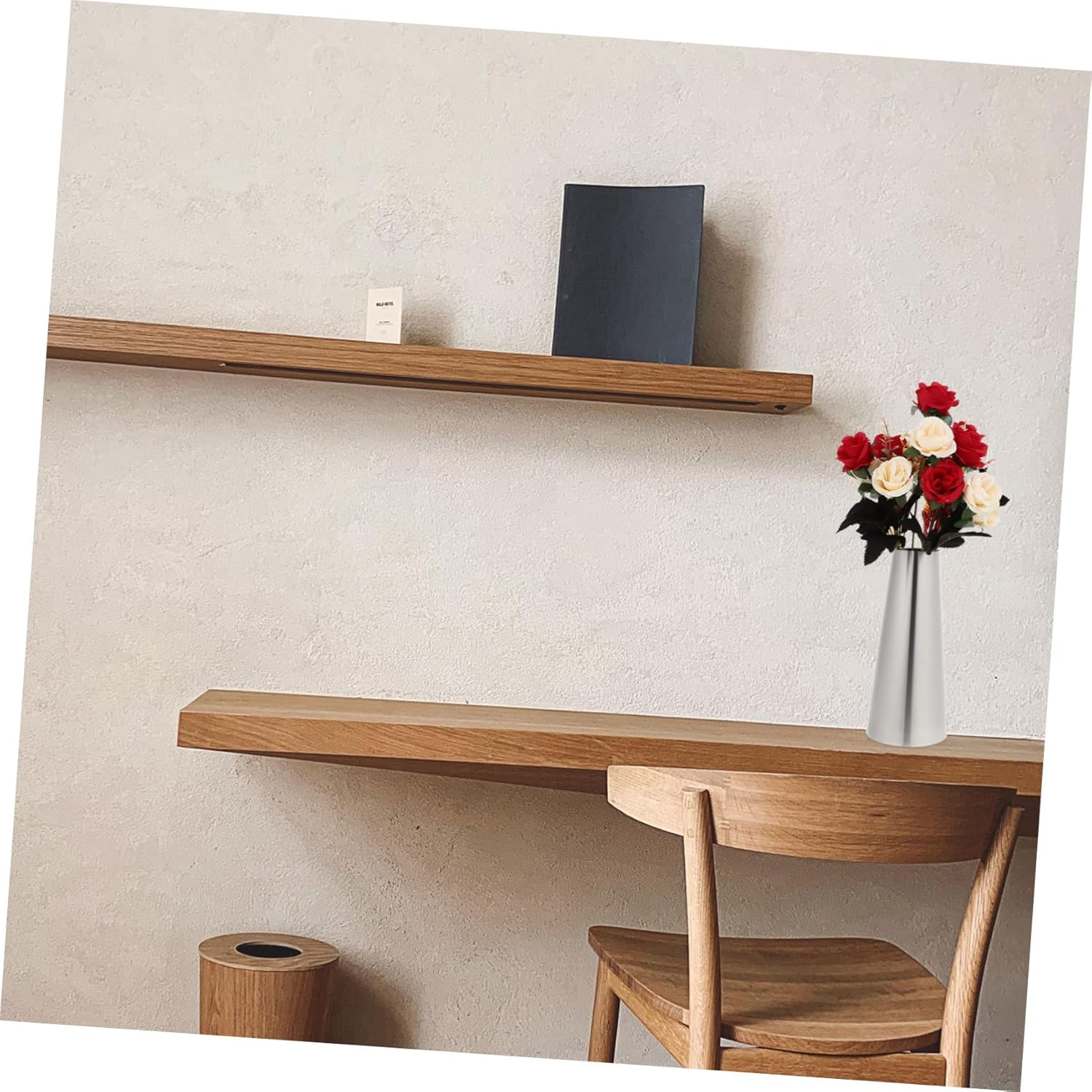 Modern Stainless Steel Dried Flower Vase for Home and Office Decor