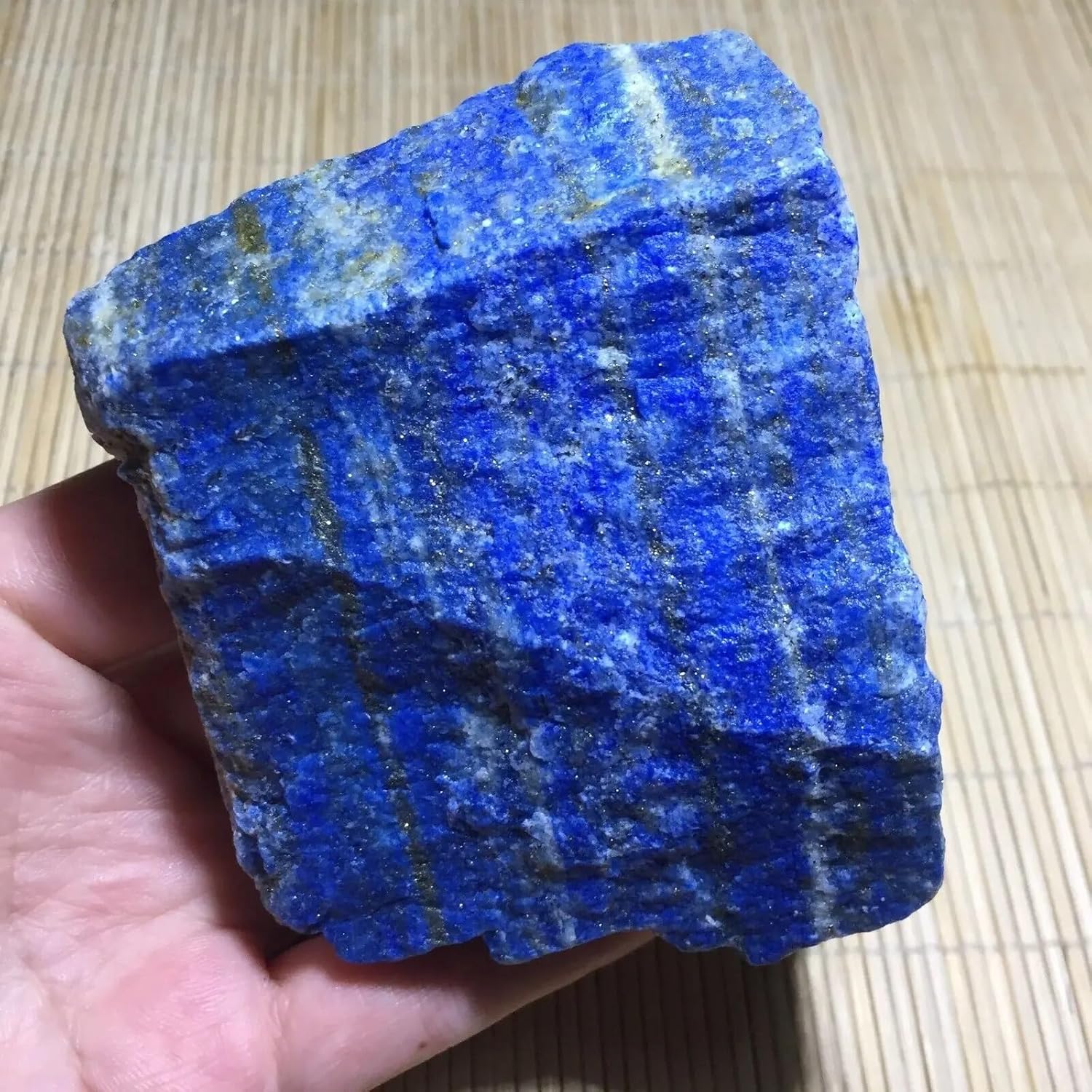 KatLin Lapis Lazuli Quartz Crystal Healing Stone 650-700g