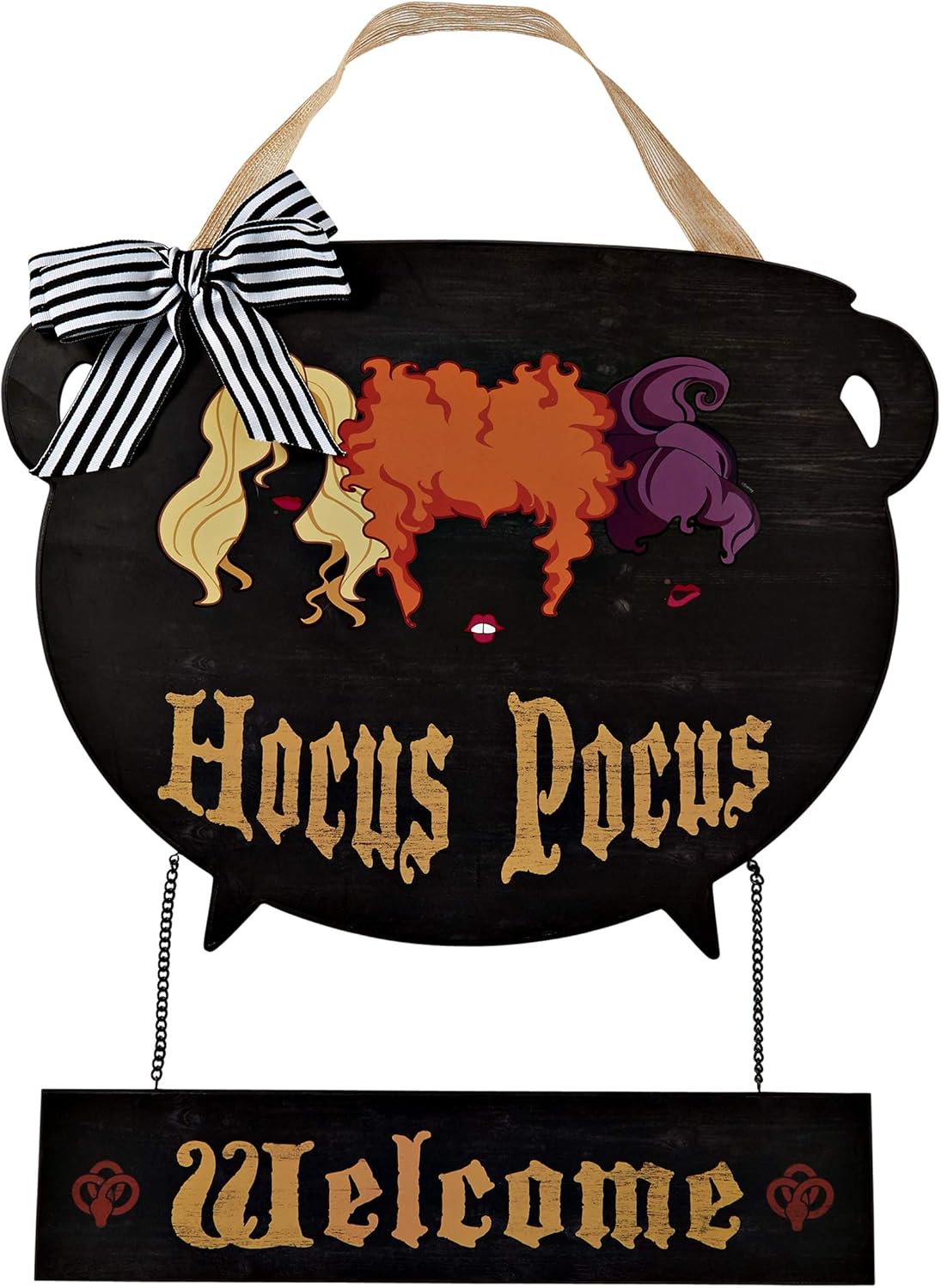 Spirit Halloween Hocus Pocus Cauldron Wreath