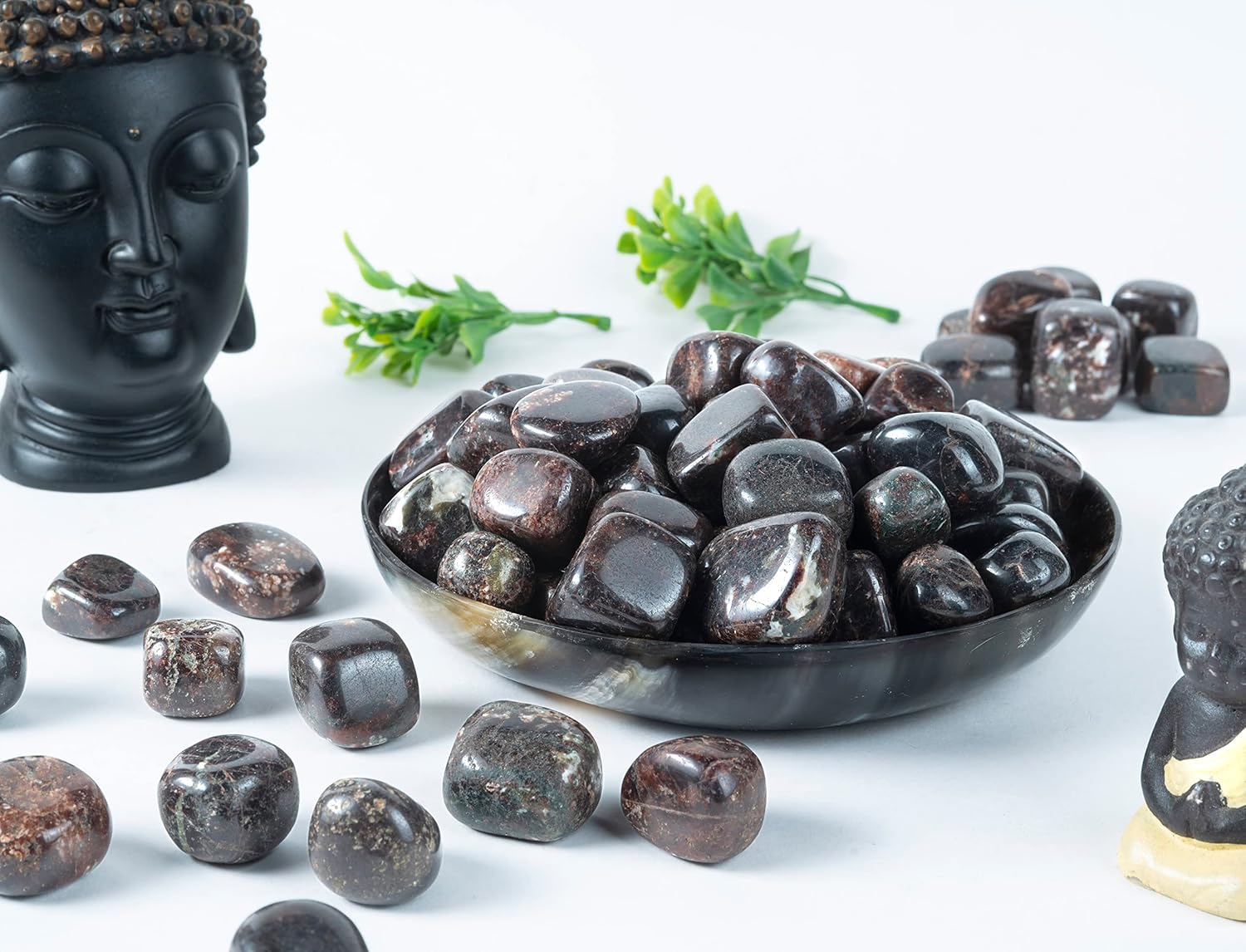 ZAICUS Tumbled Stones Crystal Bulk Set for Feng Shui and Healing