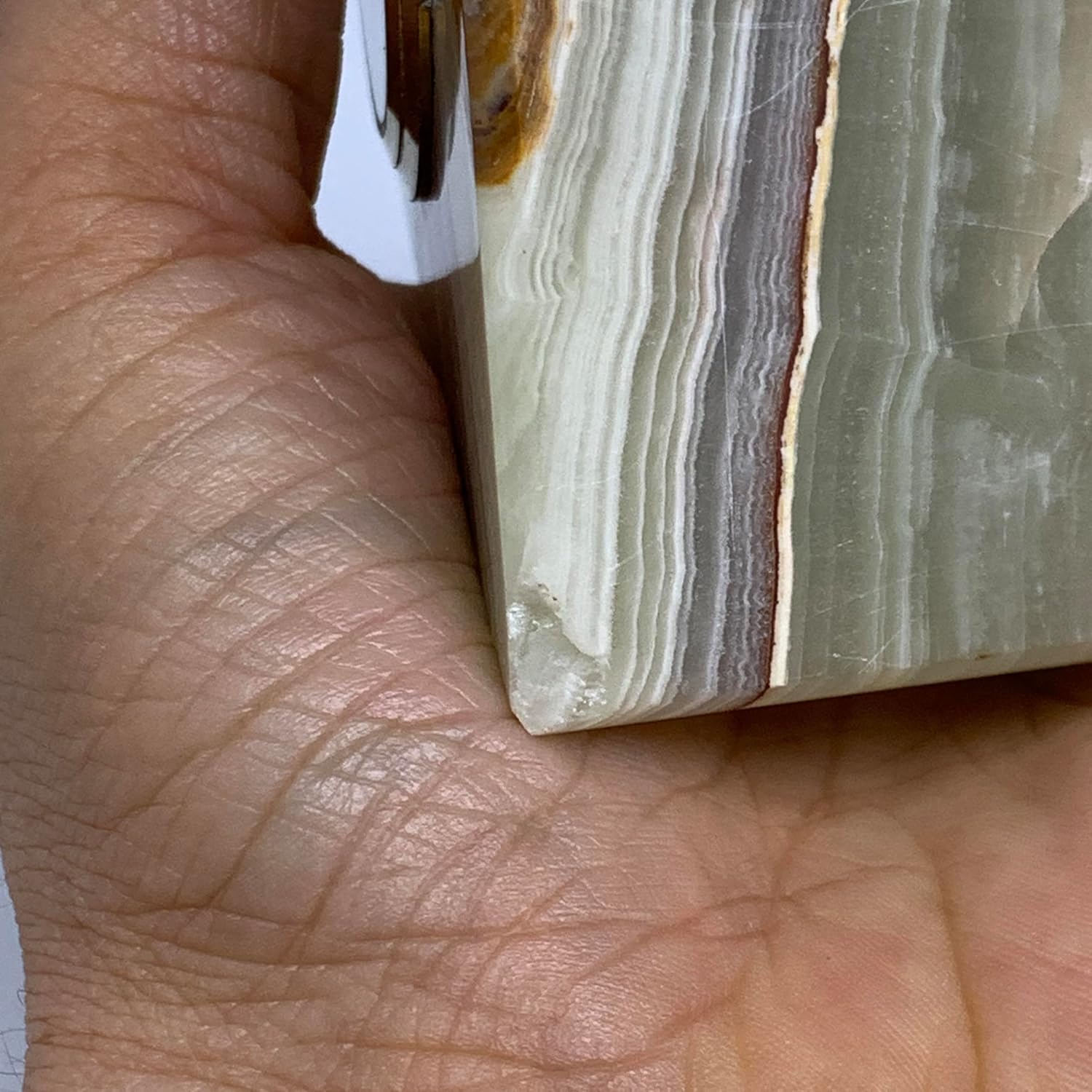 22 Lbs Large Polished Onyx Pyramid from Afghanistan