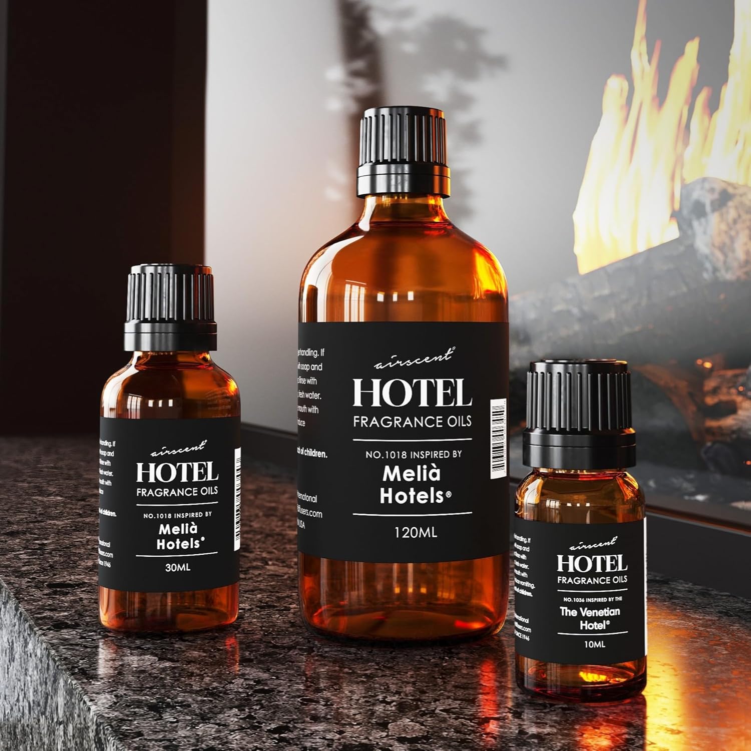 Air-Scent Hotel Diffuser Oil No 1018 - 10 ml Glass Bottle with Dropper