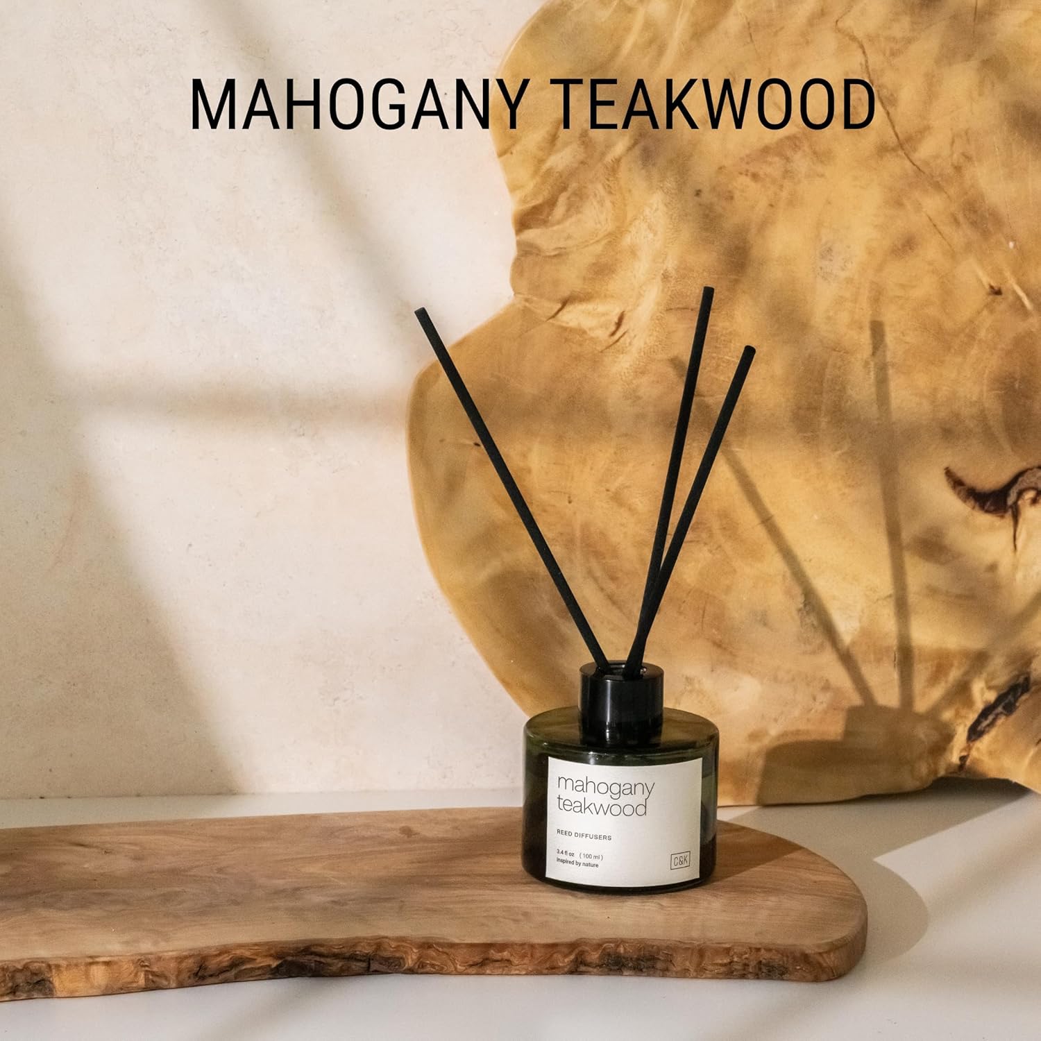 Craft Kin Reed Diffuser Set Oakwood Mahogany Vetiver