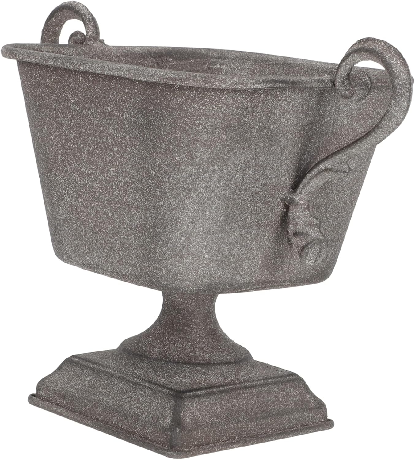 VICASKY Vintage Iron Flower Pot Grey