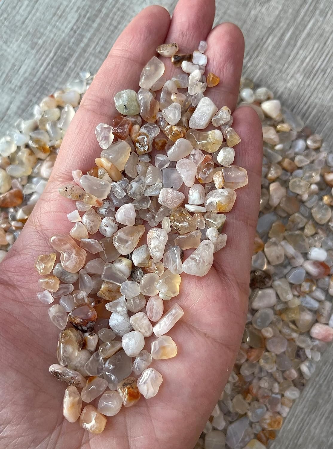 GAF TREASURES Cherry Blossom Gemstone Chips 10 Pounds