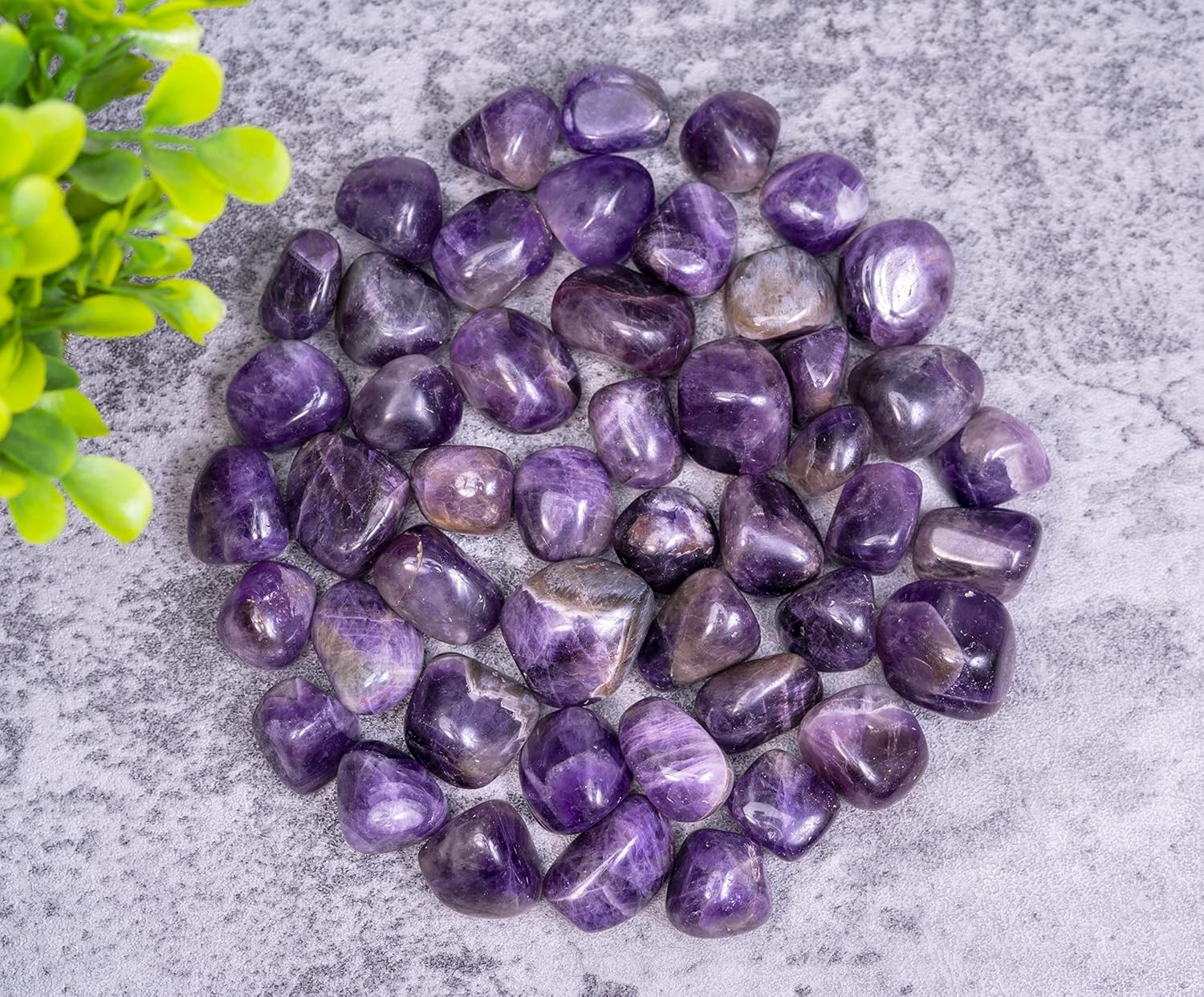 ZAICUS Tumbled Stones Crystal Bulk Healing Rocks