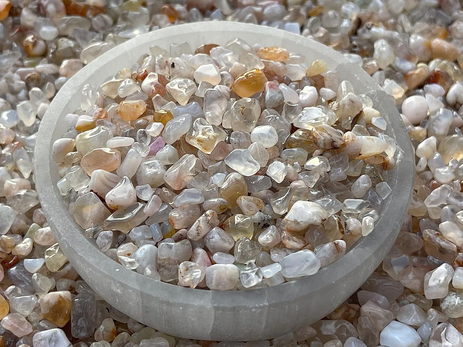 GAF TREASURES Cherry Blossom Gemstone Chips 10 Pounds